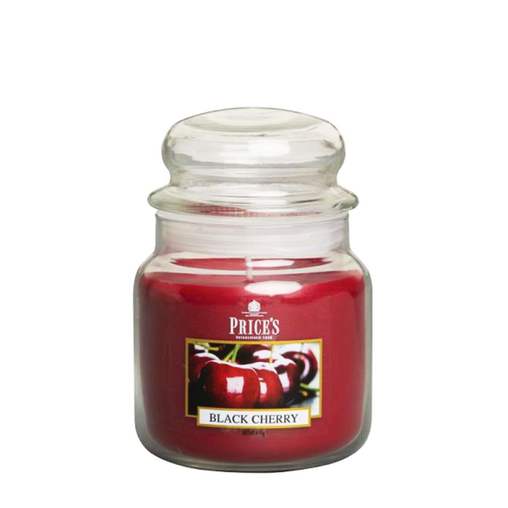 Price's Black Cherry Medium Jar Candle £14.39
